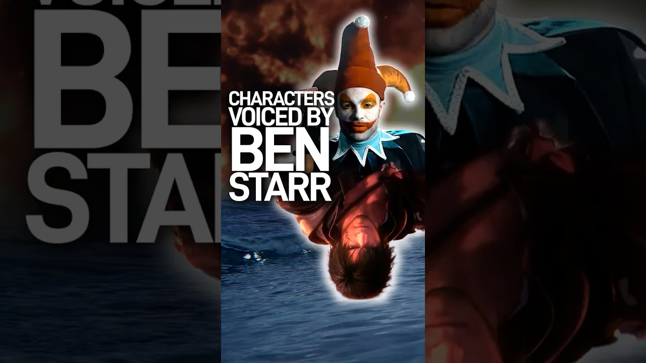 Characters Ben Starr has Voice Acted #gaming #shorts #finalfantasy