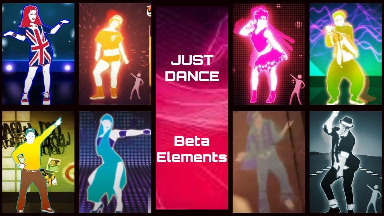 Just Dance 1 Beta Elements