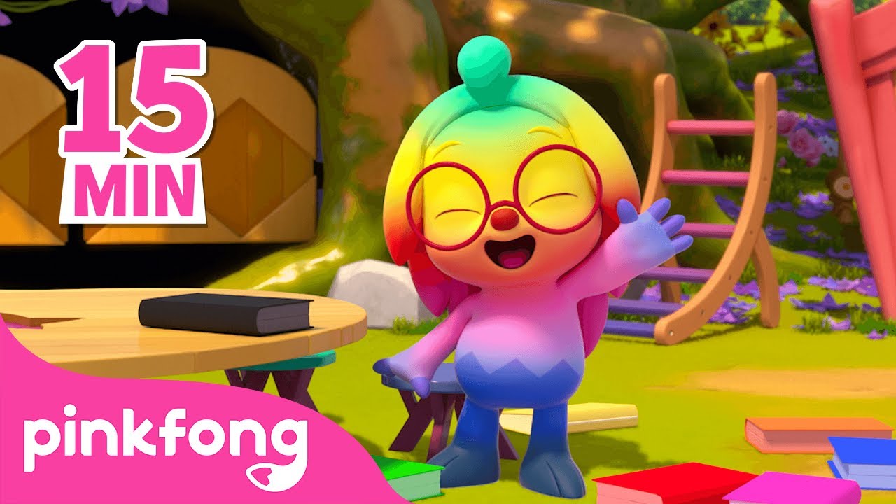 🌈 Belajar Warna bersama Hogi | 15 menit | Warna Warni | Pinkfong Baby Shark