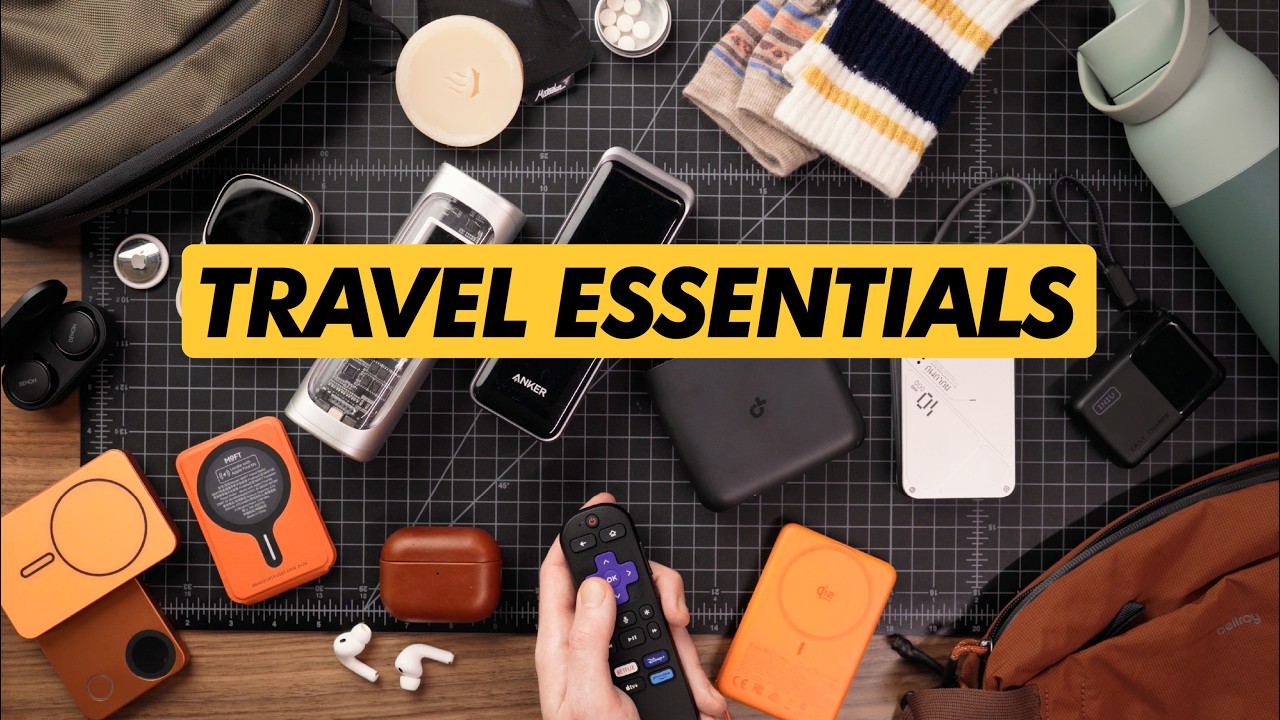 10 Travel Essentials I Can't Live Without