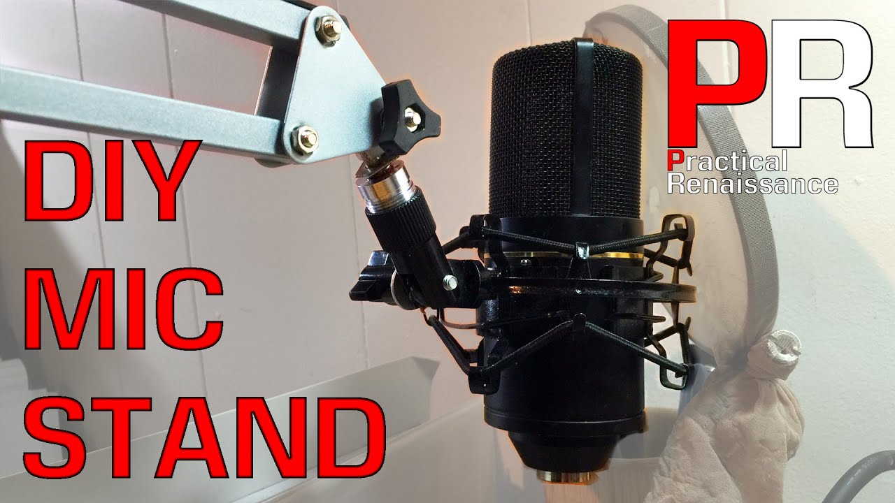 IKEA Hack! DIY Microphone Desk Stand