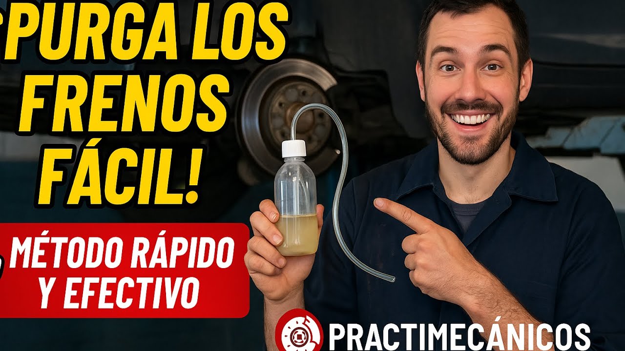 COMO PURGAR FRENOS FÁCILMENTE||SIN DESPERDICIAR LIQUIDO||PRACTIMECANICOS||