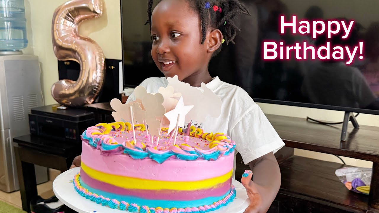 Suri’s 5th birthday celebrations! 🥳🎉🥓🥞🎂🛍️🙏🏾