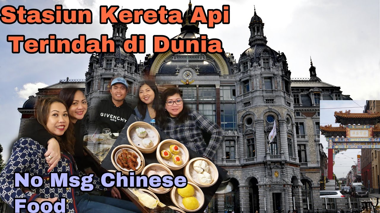 EATING DIM SUM IN CHINATOWN ANTWERP WITH FRIENDS ON CITY TOUR OF BELGIUM