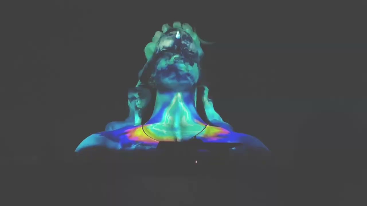 Isha yoga # ADIYOGI # Hara Hara shambhu# Lord Shiva # Light show
