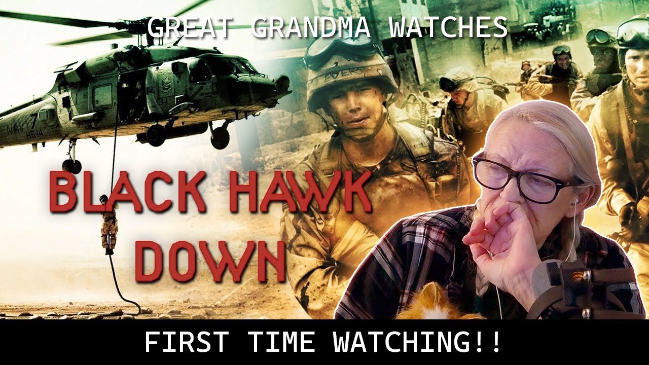 Black Hawk Down (2001) – Great Grandma Reacts – Emotional First Time Watching