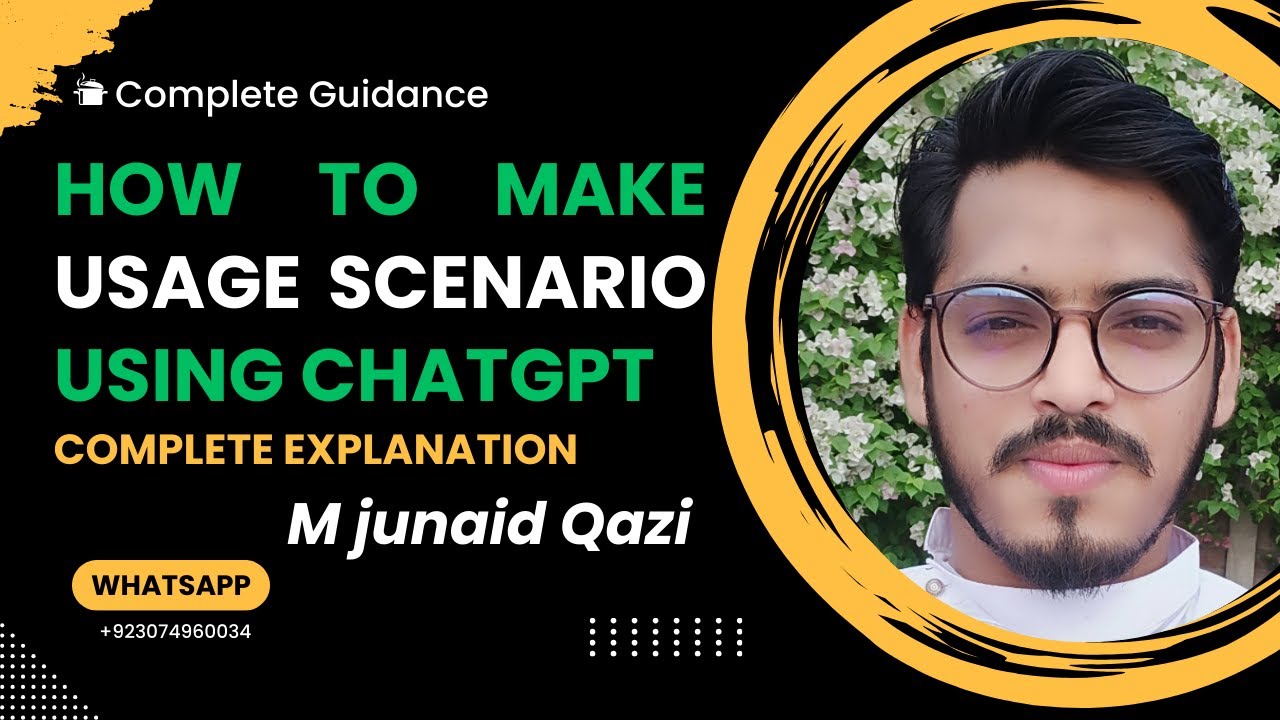 How to Make a Usage Scenario Using ChatGPT | 100% Working Guide | Step-by-Step Tutorial | Vu Help