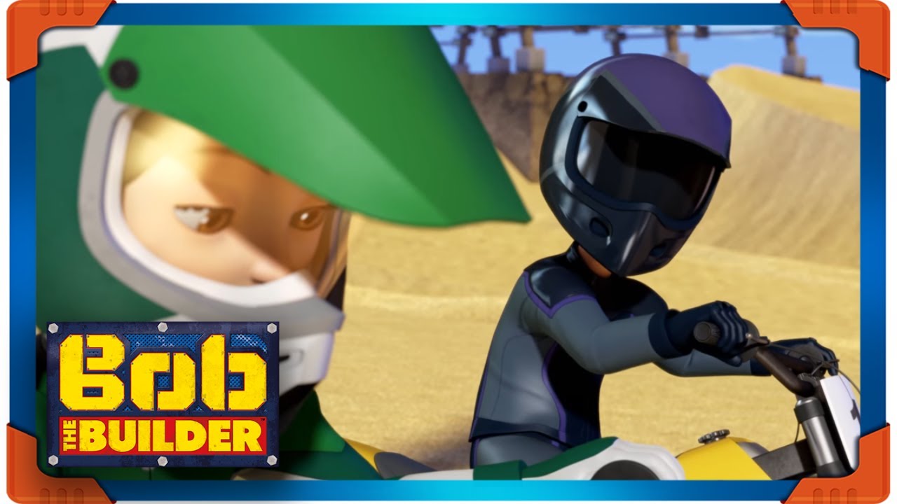Bob the Builder US 🛠⭐ Bob and the Masked Biker 🛠⭐ Cartoons for Kids