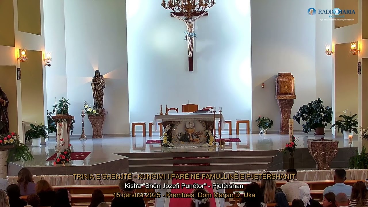 E KREMTJA E TRINISË SË SHENJTË DHE KUNGIMI I PARË NË PJETËRSHAN