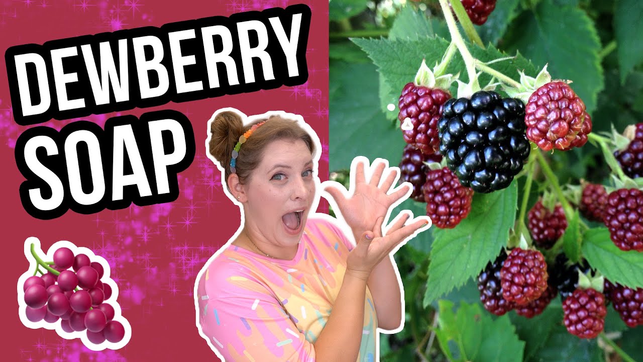 MAKING DEWBERRY COLD PROCESS SOAP + NEW SWIRL TECHNIQUE | Royalty Soaps