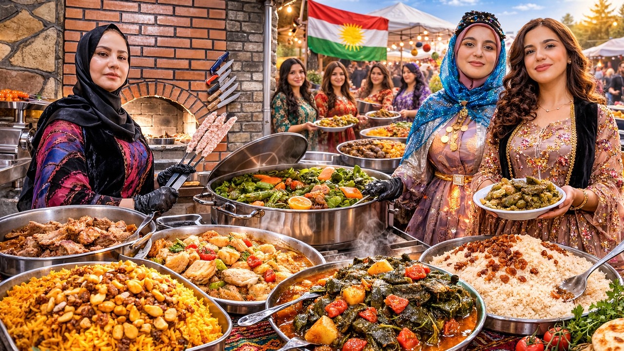 KURDISTAN: ALL the Legendary Kurdish Foods in ONE Place!