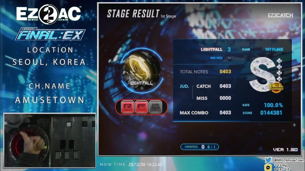 [EZ2AC : FNEX] LIGHTFALL (EZ2CATCH NM 3)