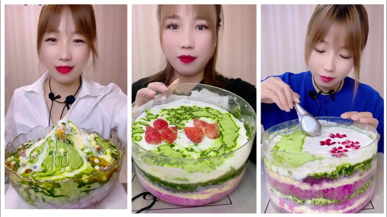 (solo) RELAXING SOUND OF EATING ASMR/CREAMY ICE EATING  #asmr #relaxing #eating