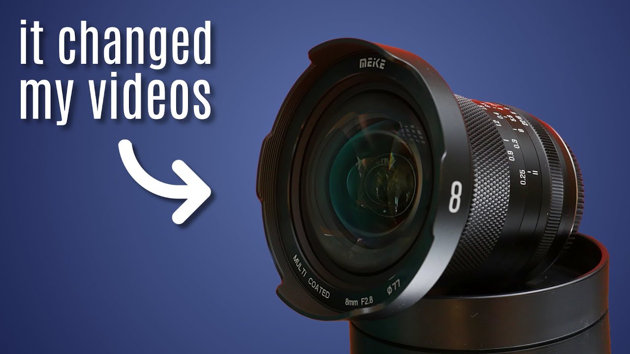 Meike 8mm f2.8 for MFT the best lens for YouTube?