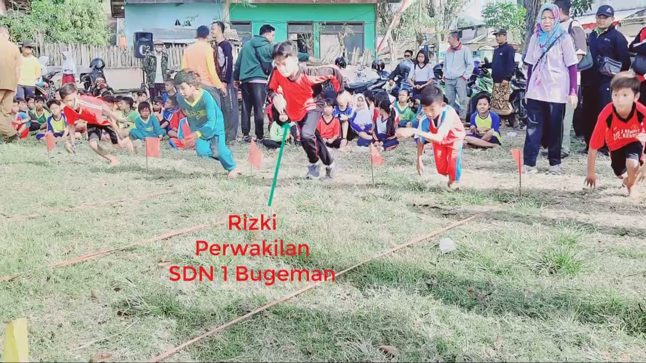 Lomba Lari Tingkat SD/MI Sekecamatan Kendit Dalam Rangka Memperingati HUT RI Ke-77