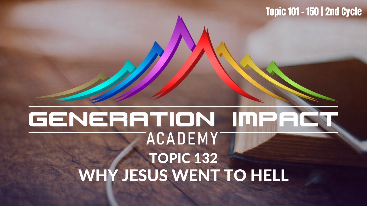 Why Jesus Went To Hell | Bible College Theology Lecture | Dr Arthur Frost