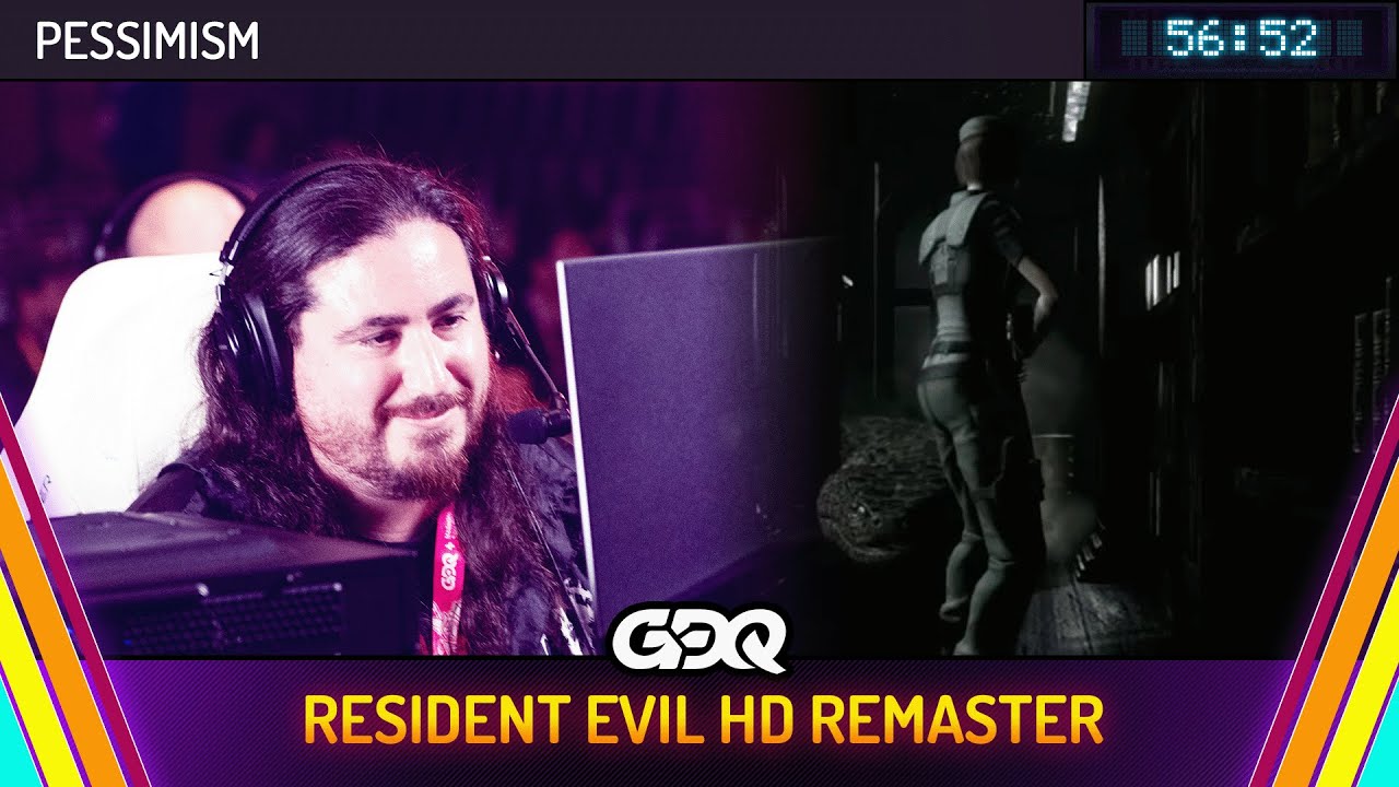 Resident Evil HD Remaster by Pessimism in 56:52 - Summer Games Done Quick 2025