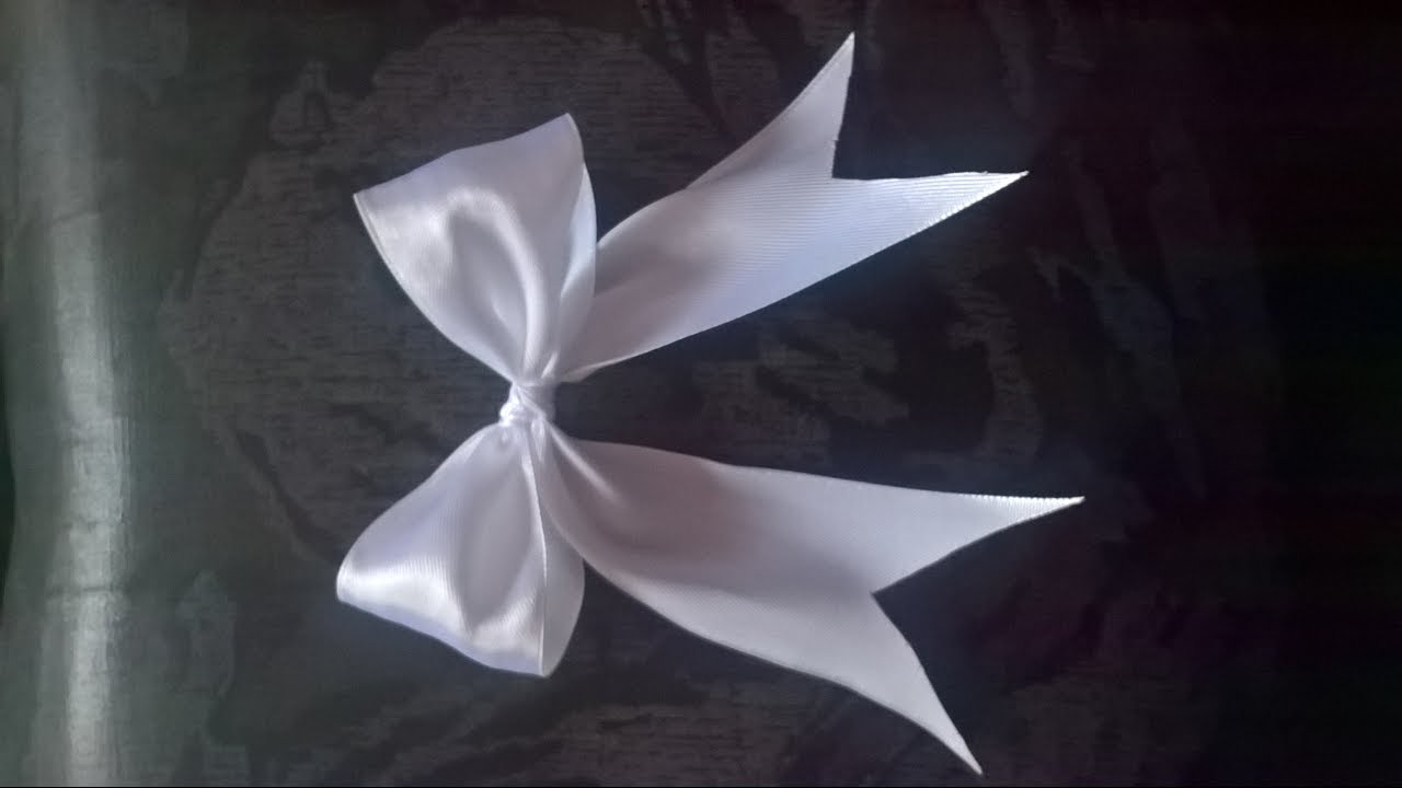 Kako napraviti ukrasne masne -  How to Make an Easy Bow