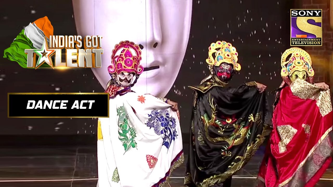 इस Chinese Opera Face Changing Act का Concept है अपरंपार |India's Got Talent Season 6 |Action Stunt