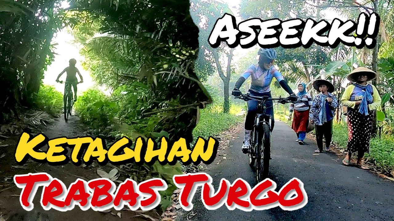 KETAGIHAN‼️Bu Manajer gowes MTB Trabas Turgo #mtbadventure #mountainbike