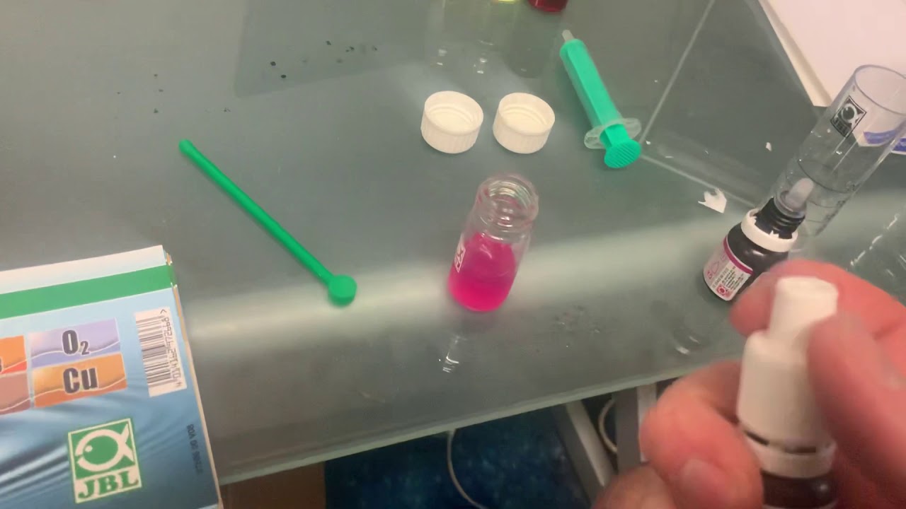 How to test JBL calcium kits