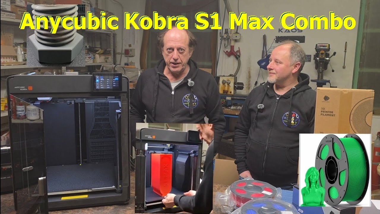 #733 ANYCUBIC Cobra S1 Max: STAMPA IN GRANDE!