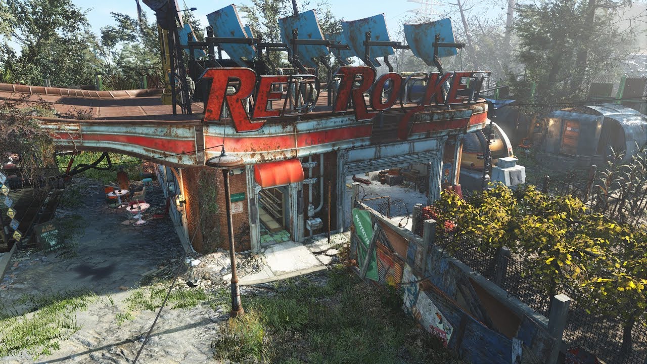 Fallout 4 — Экскурсия по поселению Красная Ракета