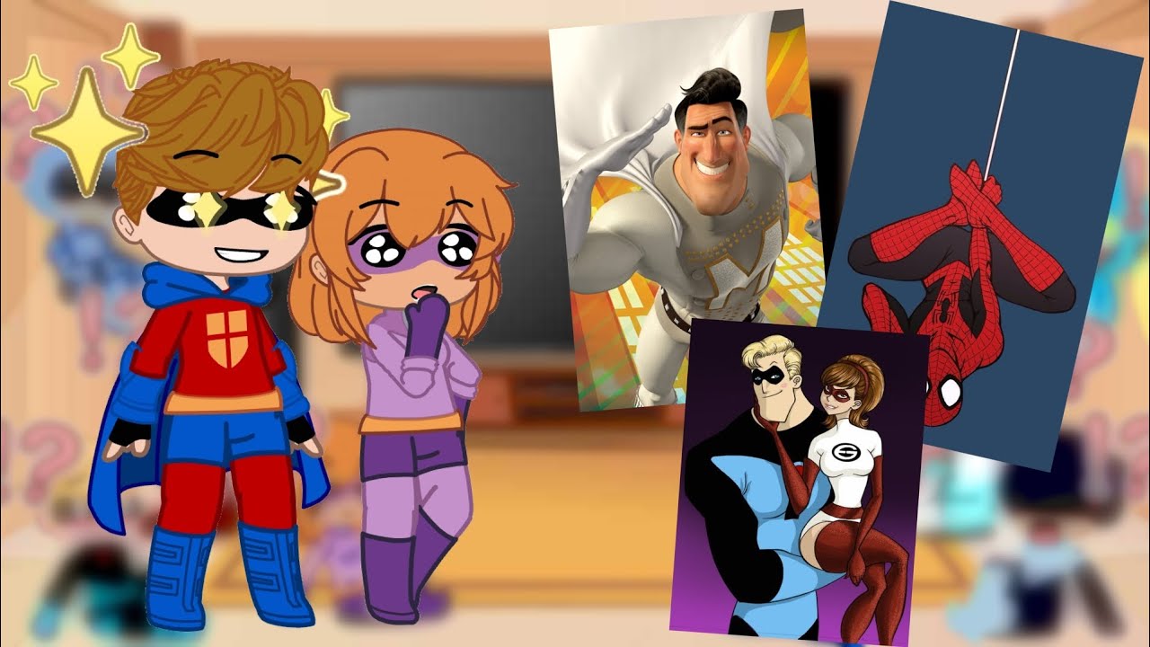 Incredible's Characters React To Metro Man, Spider man and more 🗿🕷🕸🔥