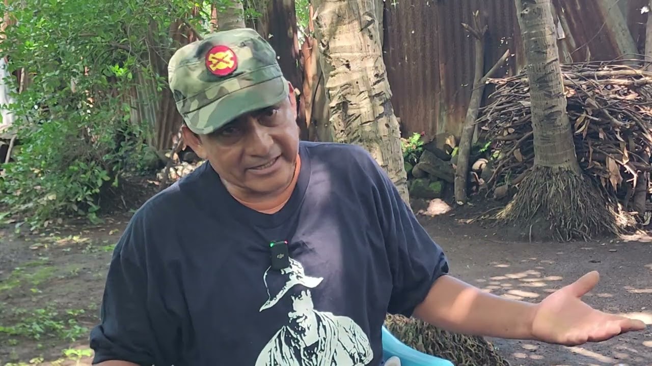 Me dijo que dañara las piezas de artillería, y me sentì defraudado por  los jefes  militares