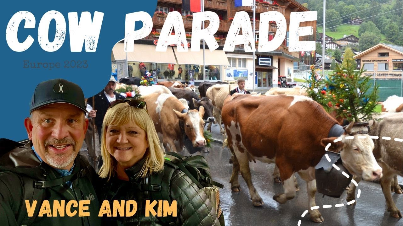 Wengen's Charming Cow Parade: A Walk Through Swiss Tradition