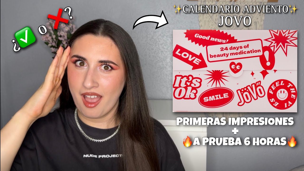 🚨CALENDARIO ADVIENTO JOVO ¿merece la pena?😱 | Probamos los productos y los ponemos a prueba 6h🔥