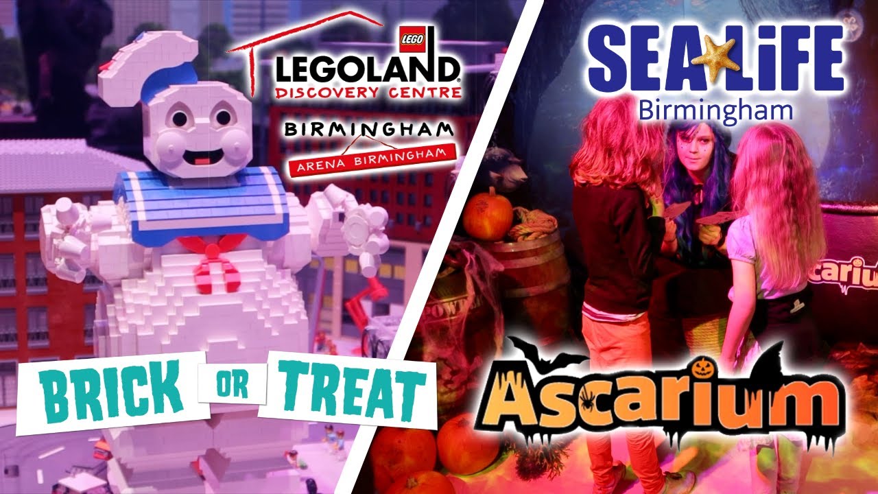 Brick or Treat & Ascarium! Legoland & Sea Life Birmingham - 4K - Mama Geek