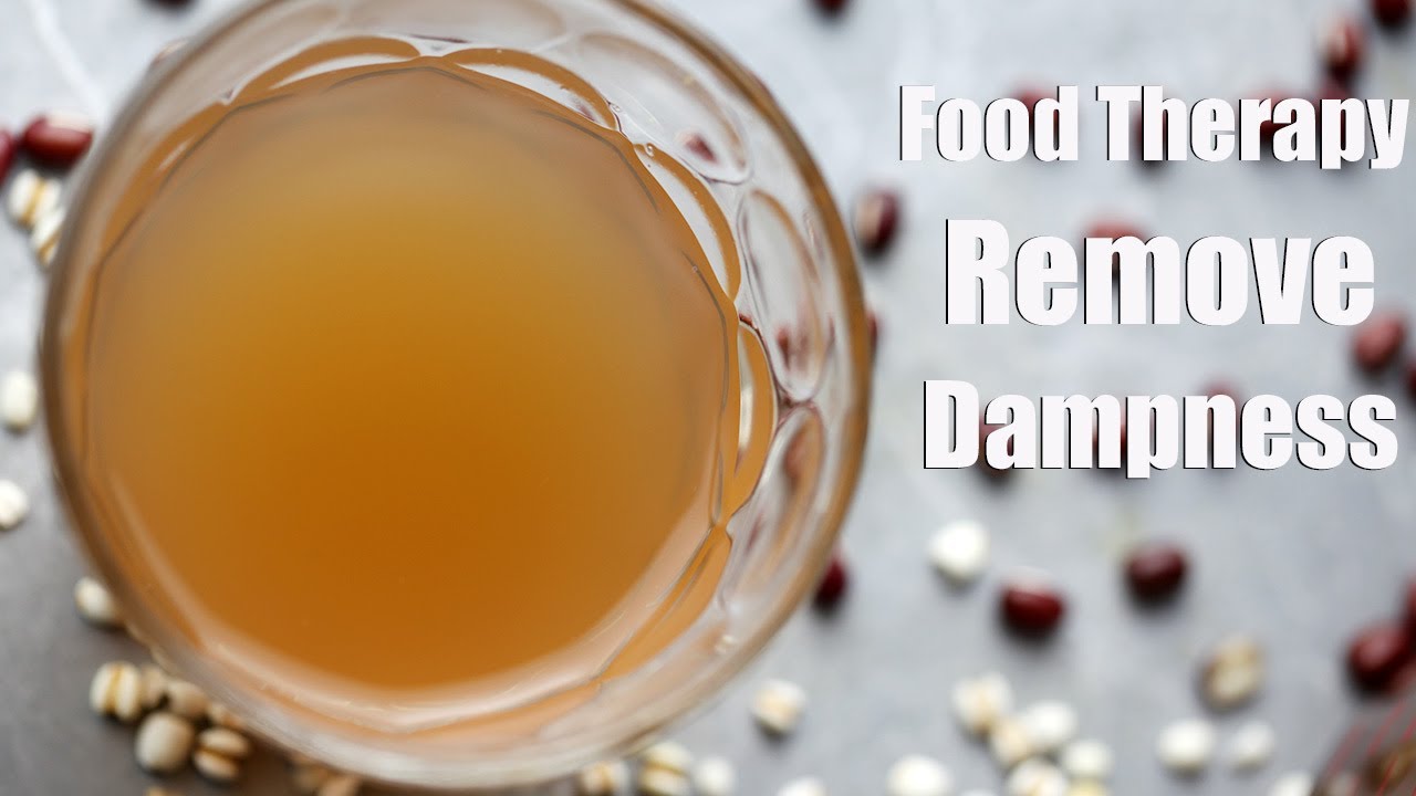 Chinese Food Therapy Coix Seed and Red Bean Water - Remove Dampness