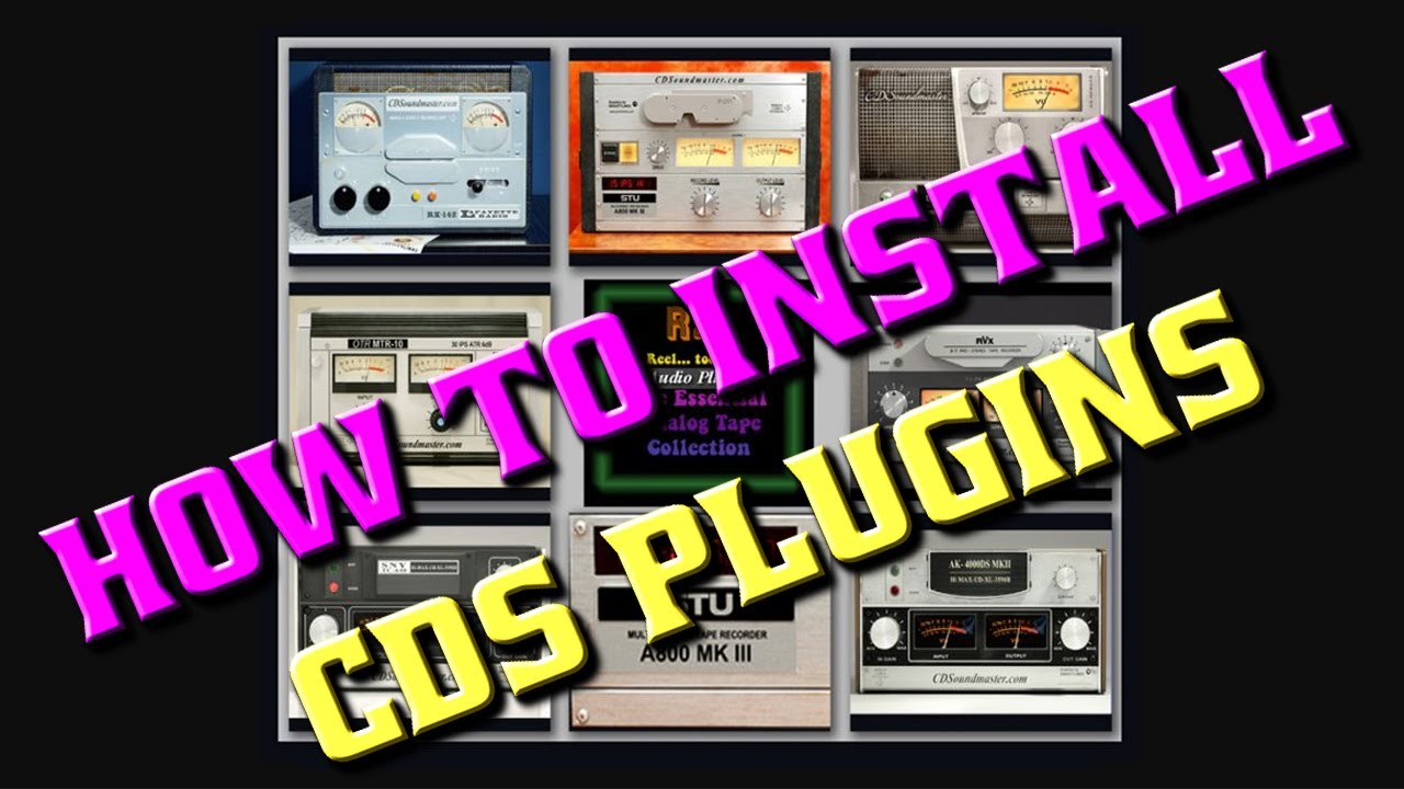 VST Audio Plugins from CDSoundMaster - Install and Authorize Tutorial Video