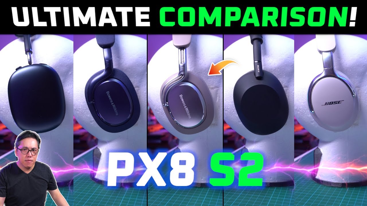 Просто вау 😐 Чёрно-белые Px8 S2 против Px7 S3, WH-1000XM6, QC Ultra 2, AirPods Max