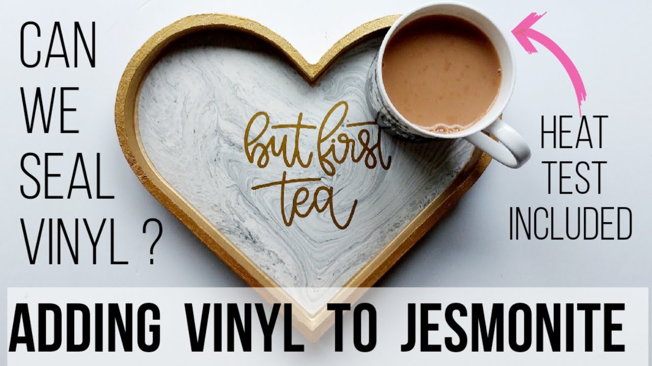 How to apply and seal Vinyl on Jesmonite