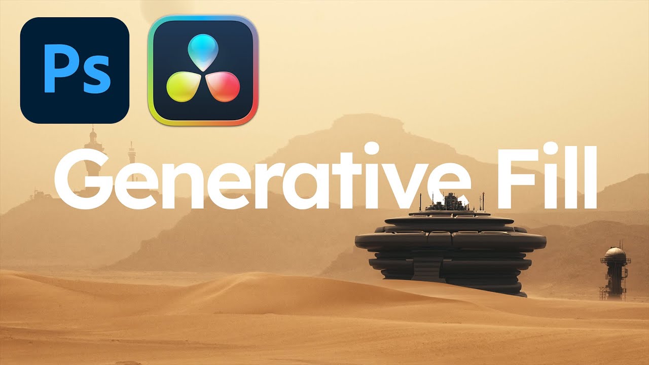 Using Photoshop's Generative Fill for VFXs in DaVinci Resolve