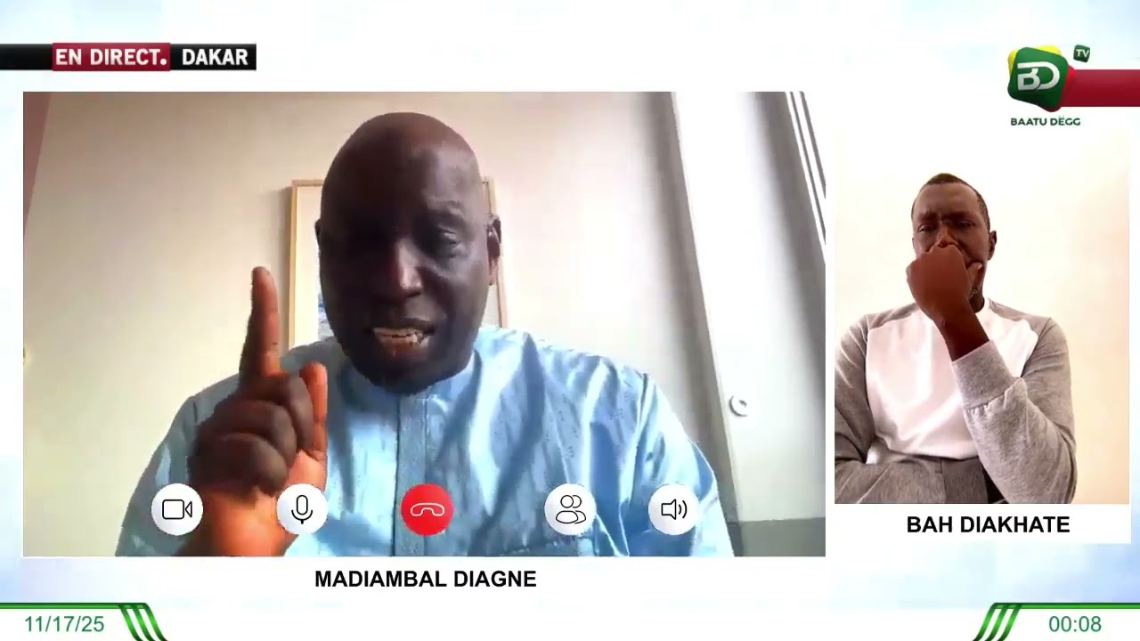 🔴 EN DIRECT  ENTRETIEN SPECIAL AVEC MADIAMBAL DIAGNE FACE A BAH DIAKHATE