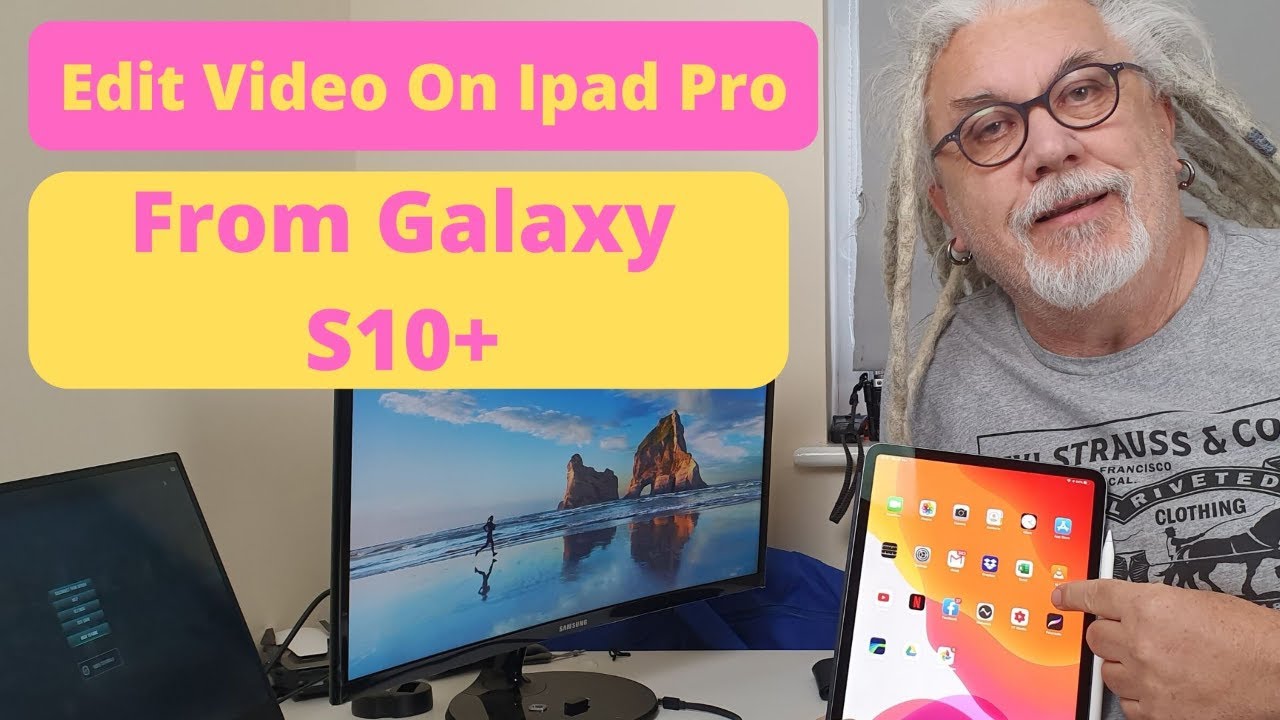 Edit Video From Android On iPad Pro (For LumaFusion)