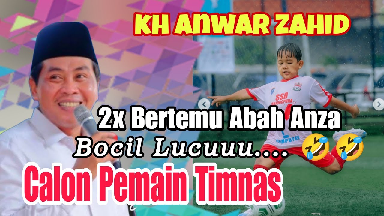MASYAALLAH TABARAKALLAH 💕ABAH ANZA TERHARU DENGAN CITA-CITA BOCIL INI, BERTEMU 2X BIKIN GEMES
