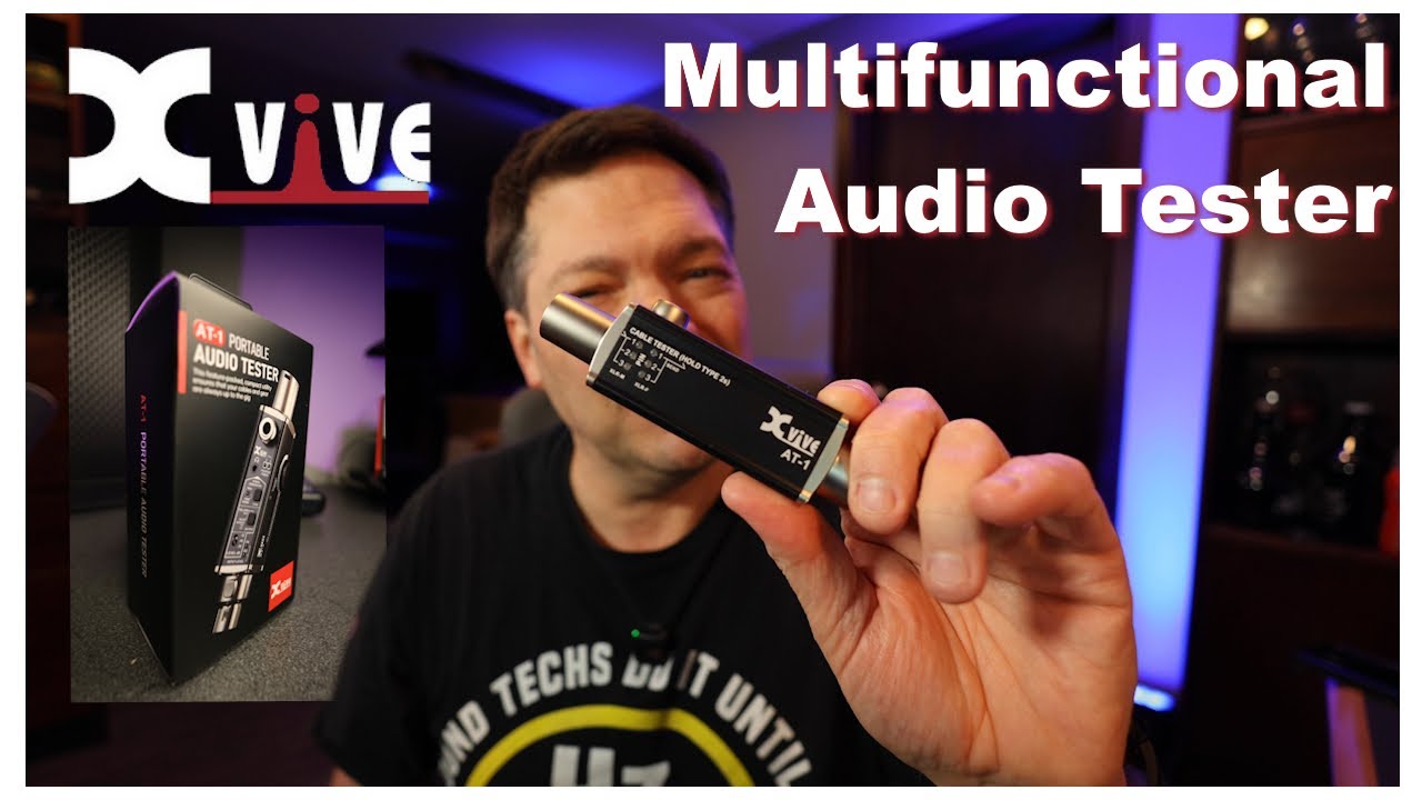AUDIO TESTER - A great gadget to have as an Audio Guy!  Xvive AT-1.  Check xlr's quickly and easily!