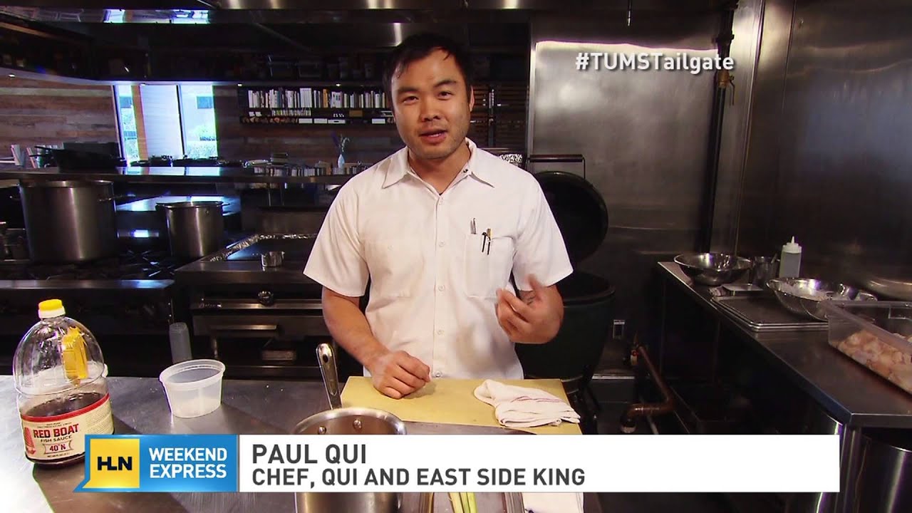 Paul Qui sweet and spicy wings