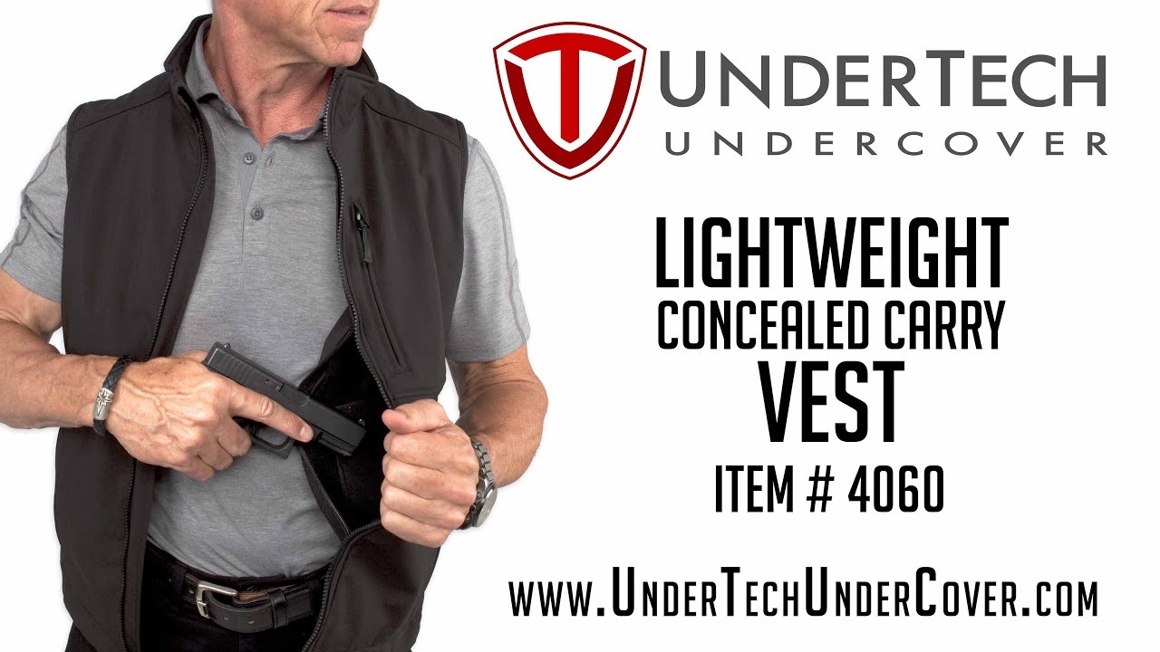 The Worlds's Best Concealed Carry Vest&hellip; by UnderTech UnderCover!