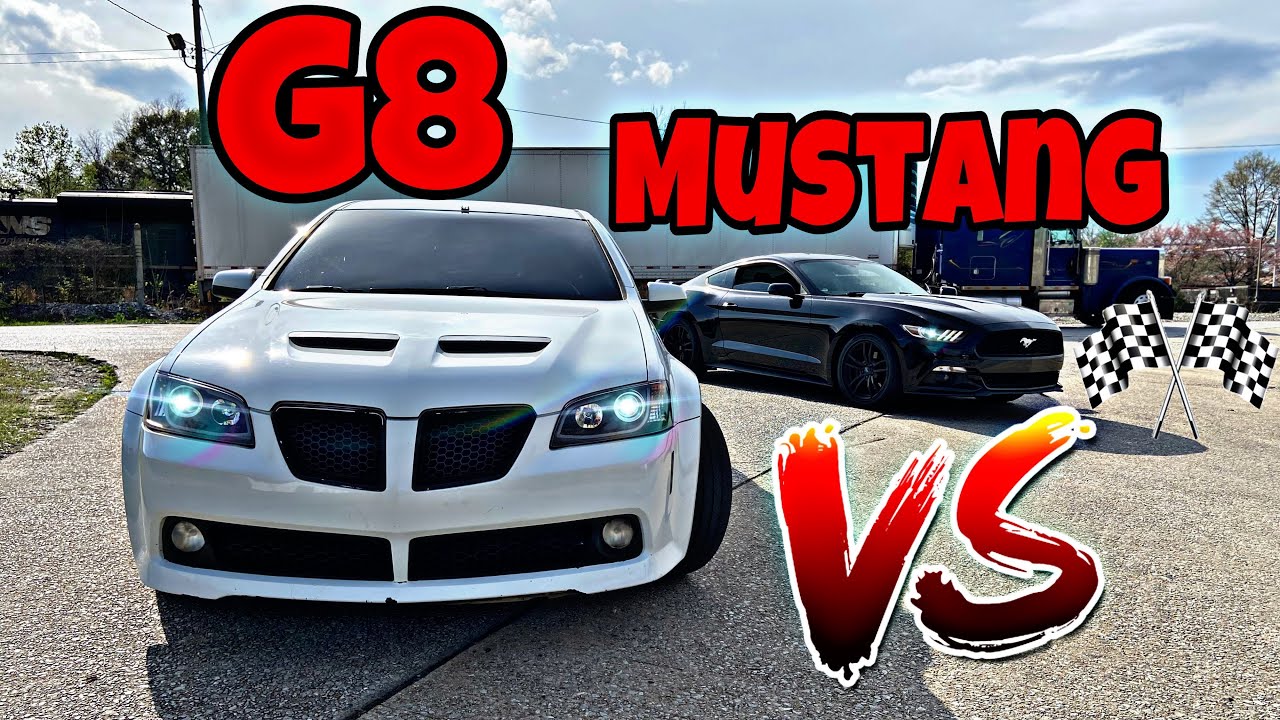 I RACED A PONTIAC G8 VS MY MUSTANG ECOBOOST (SHOCKING RESULTS)