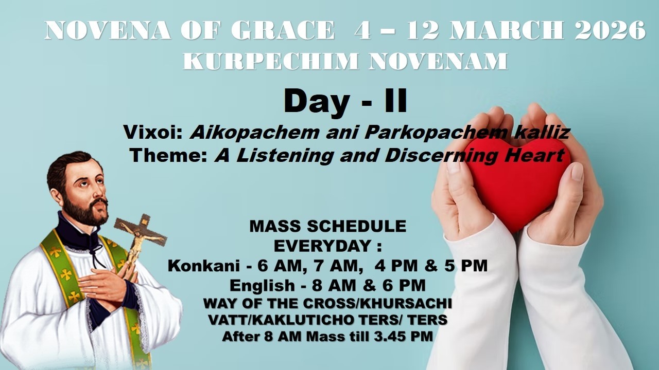 8 AM English Mass | Day 2 - Novena of Grace | Basilica of Bom Jesus, Old Goa | 5 March 2026
