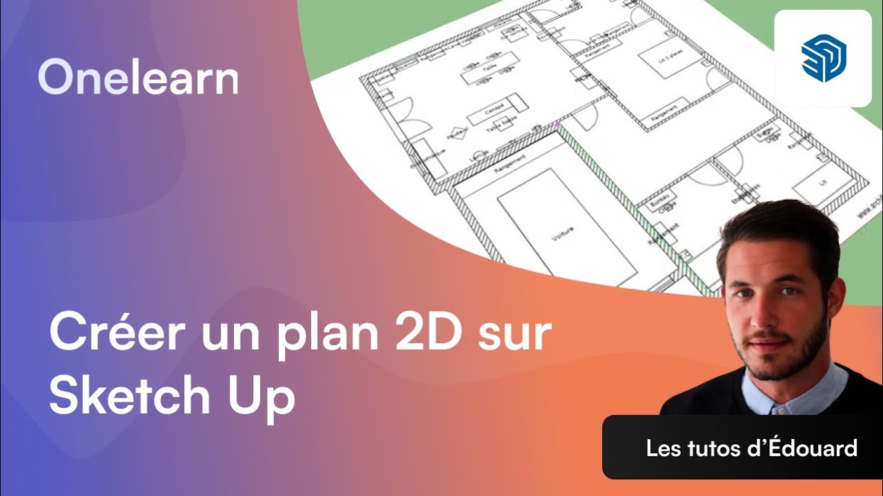 Comment créer un plan 2D dans SketchUp
