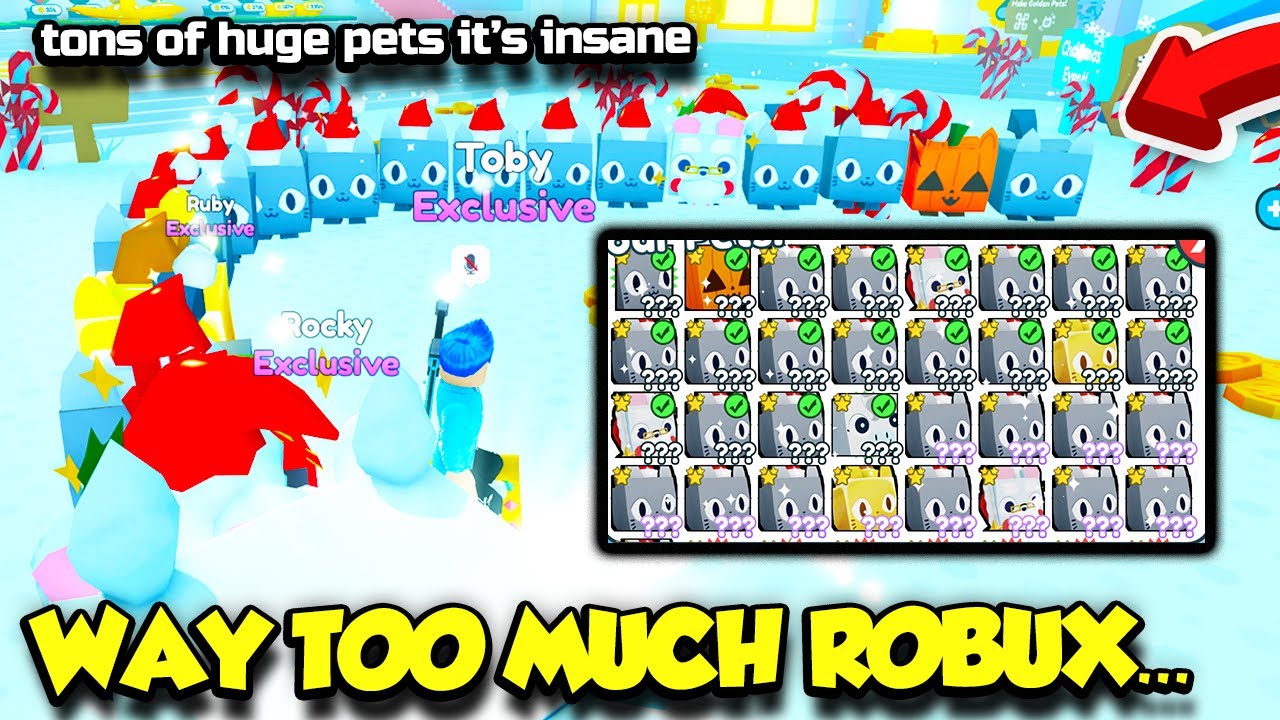 I CAN'T STOP BUYING THIS DUMB EGG AND GETTING RARE PETS IN PET SIMULATOR X!! (Roblox)