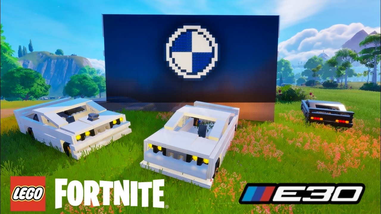 How to Build a BMW E30 in Lego Fortnite 