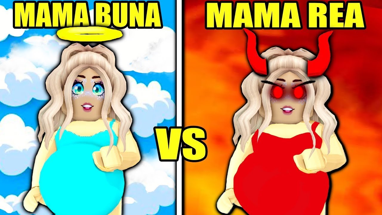 👩‍🦰 Mamă Bună VS mamă Rea in ROBLOX BROOKHAVEN RP (povesti)