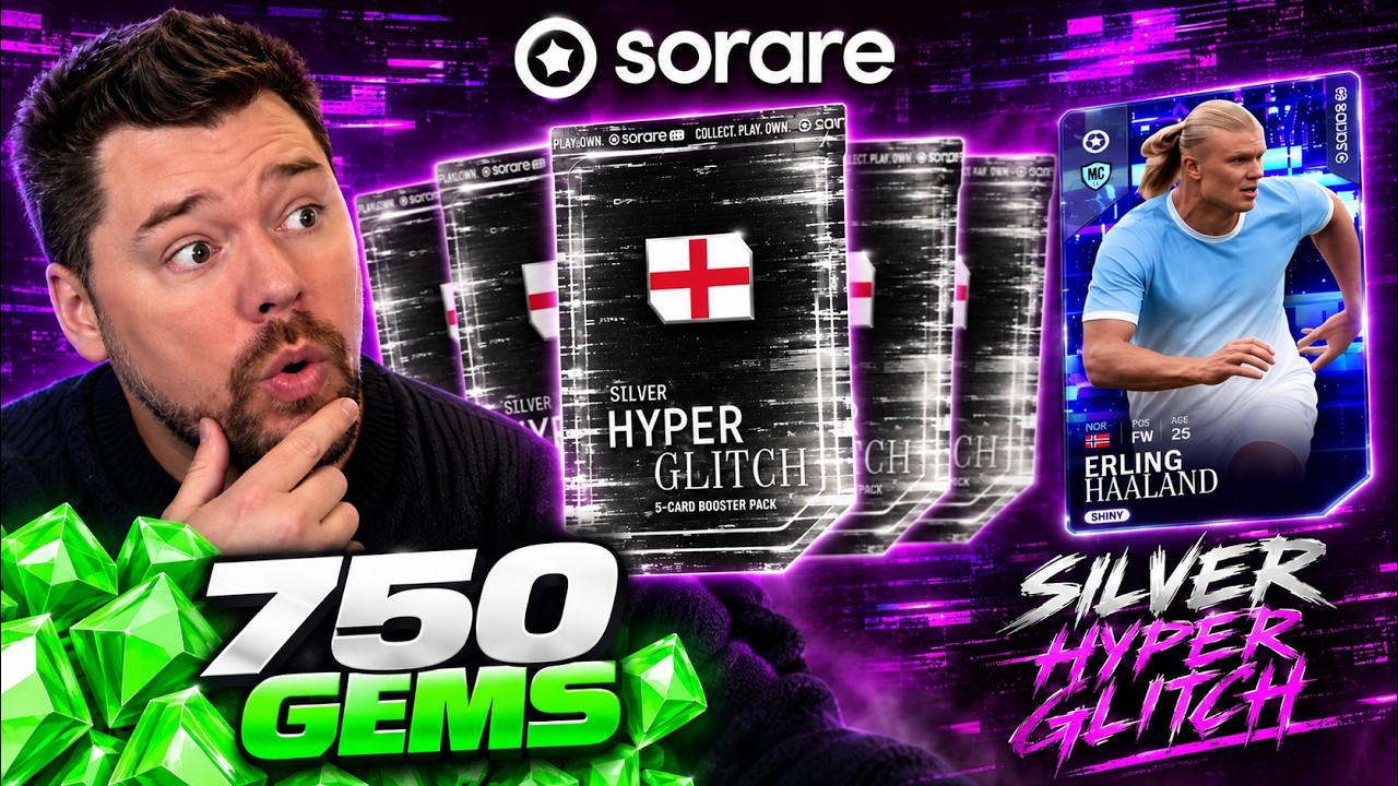 Я открыл серебряные паки в Sorare за 750 гемов! | Sorare 27